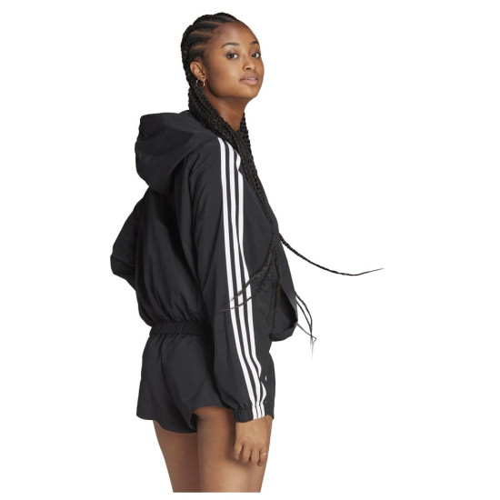 Adidas Γυναικείο αντιανεμικό μπουφάν Essentials 3-Stripes Woven Windbreaker